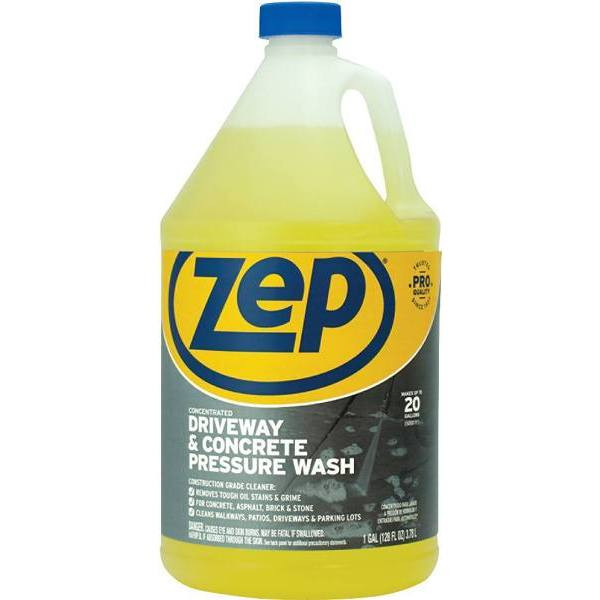 Zep 128 Oz. Driveway And Concrete Pressure Wash Concentrate Cleaner (4-Case)