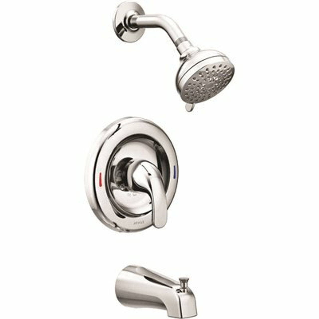 Moen Adler Single-Handle 4-Spray Tub And Shower Faucet In Chrome (Valve Included)