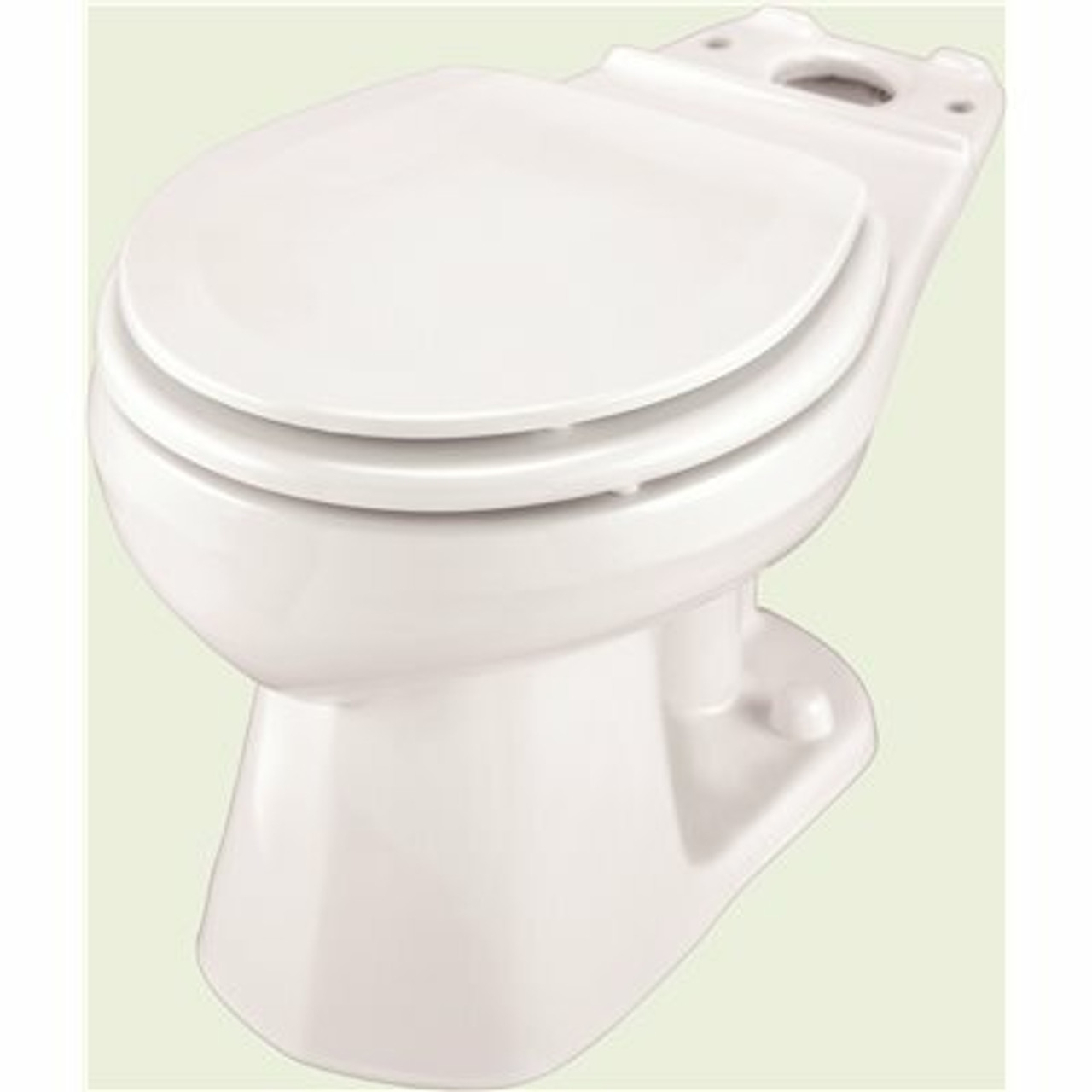 Gerber Plumbing Ultra Flush Pressure Assisted 1.0/1.28/1.6 Gpf Round Front Toilet Bowl Only In White