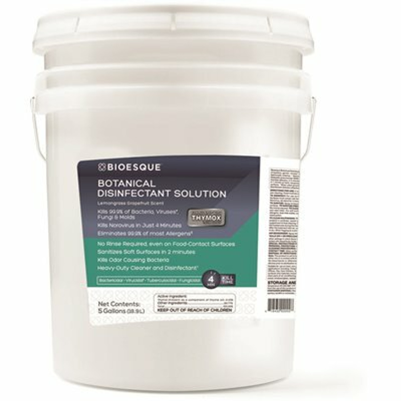 Bioesque 5 Gal. Botanical Disinfectant Solution Pail