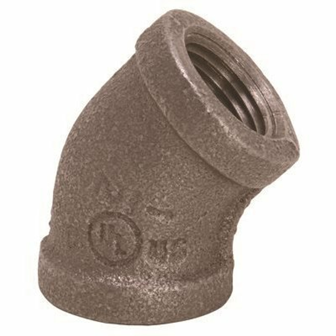 Proplus 3/4 In. Black Malleable 45-Degree Elbow