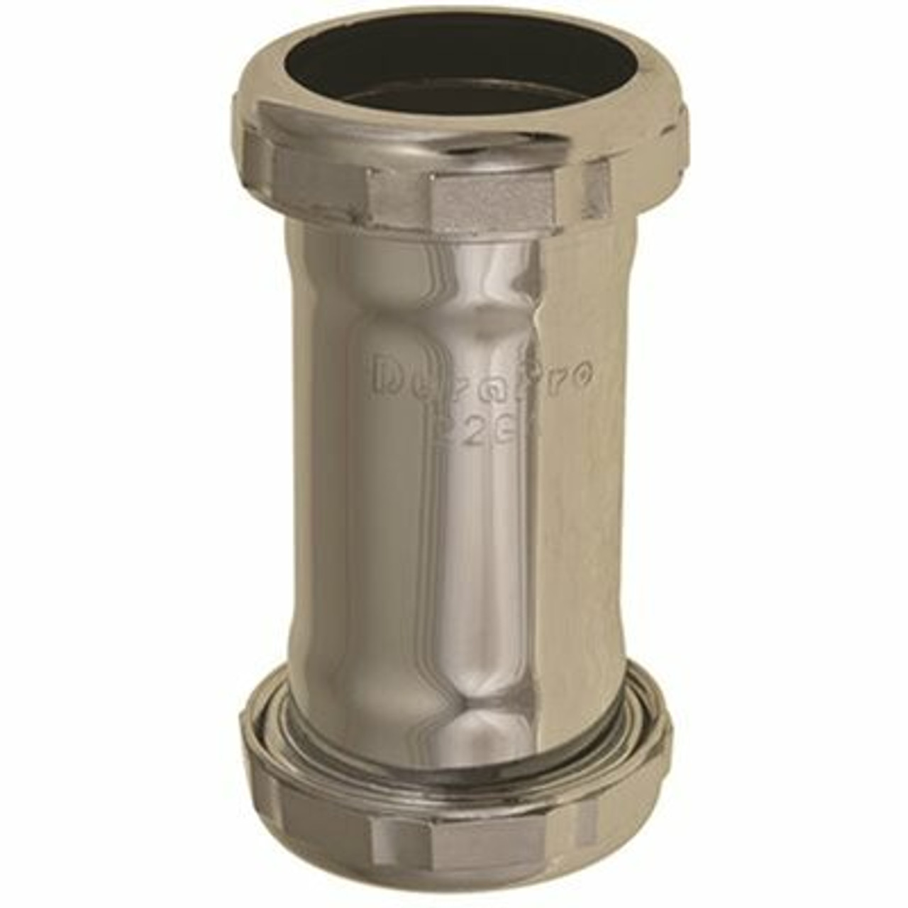 Premier Brass Coupling 1-1/2 In. Chrome Plated Slip Joint