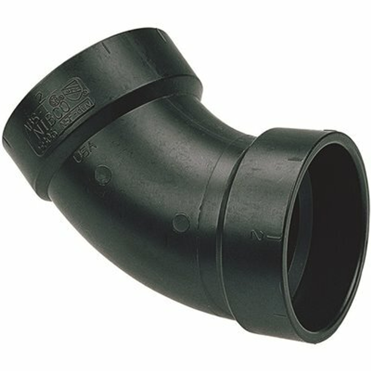 Nibco 2 In. Abs Dwv 45-Degree Hub X Hub Elbow