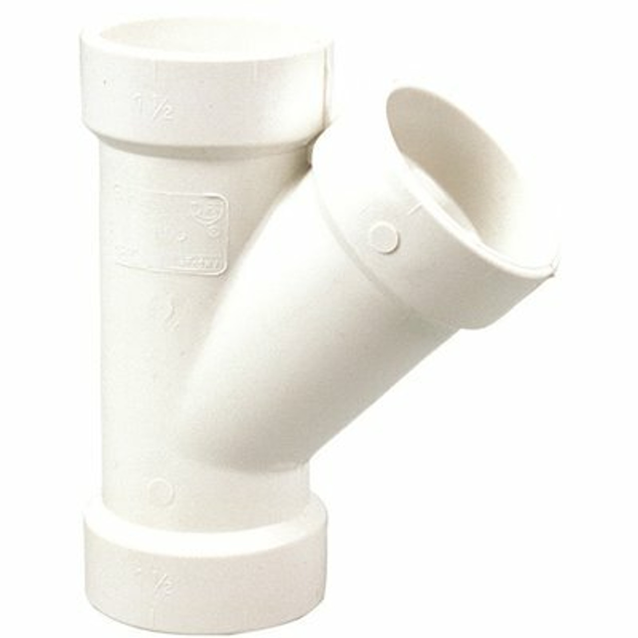 Nibco 2 in. X 1-1/2 in. X 1-1/2 in. X 1-1/2 in. Pvc Dwv Double Fixture All Hub Tee Fitting - 92305