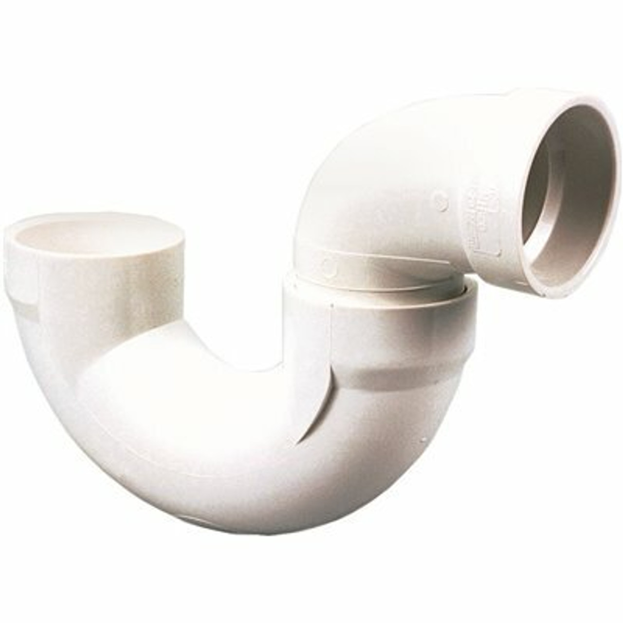 Nibco 4 In. Pvc Dwv Hub X Hub Solvent Weld P-Trap