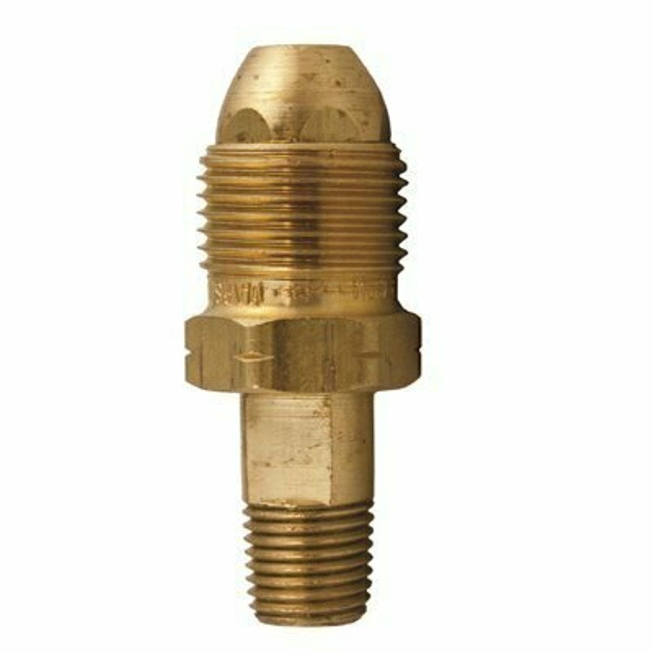 Mec Excess Flow Pol Adapter 7/8 In. Hex Nut 1/4 In. Mpt