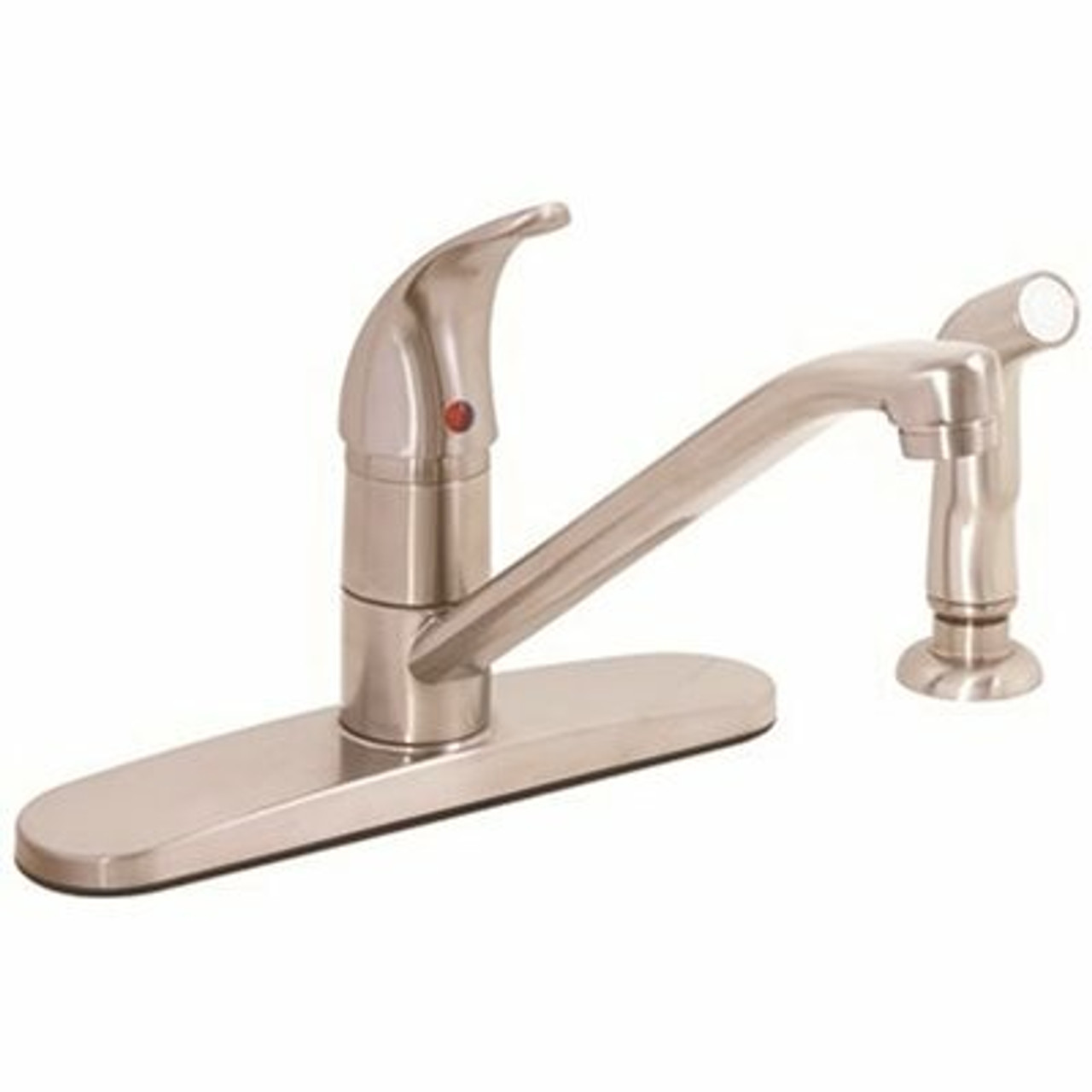 Premier Westlake Single-Handle Standard Kitchen Faucet With Side Sprayer In Brushed Nickel