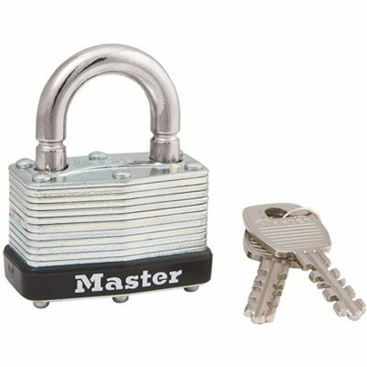 Master Lock 1-3/4 In. Laminated Steel Padlock With Breakaway Shackle