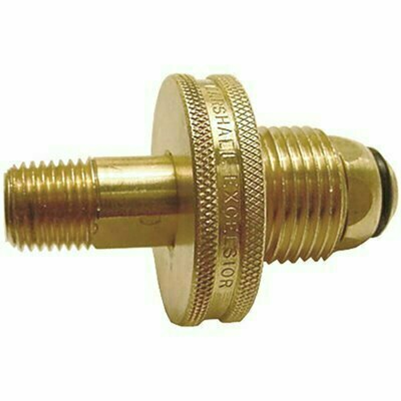 Mec Excess Flow Sn Pol X 1/4 In. Mpt With Brass Handwheel