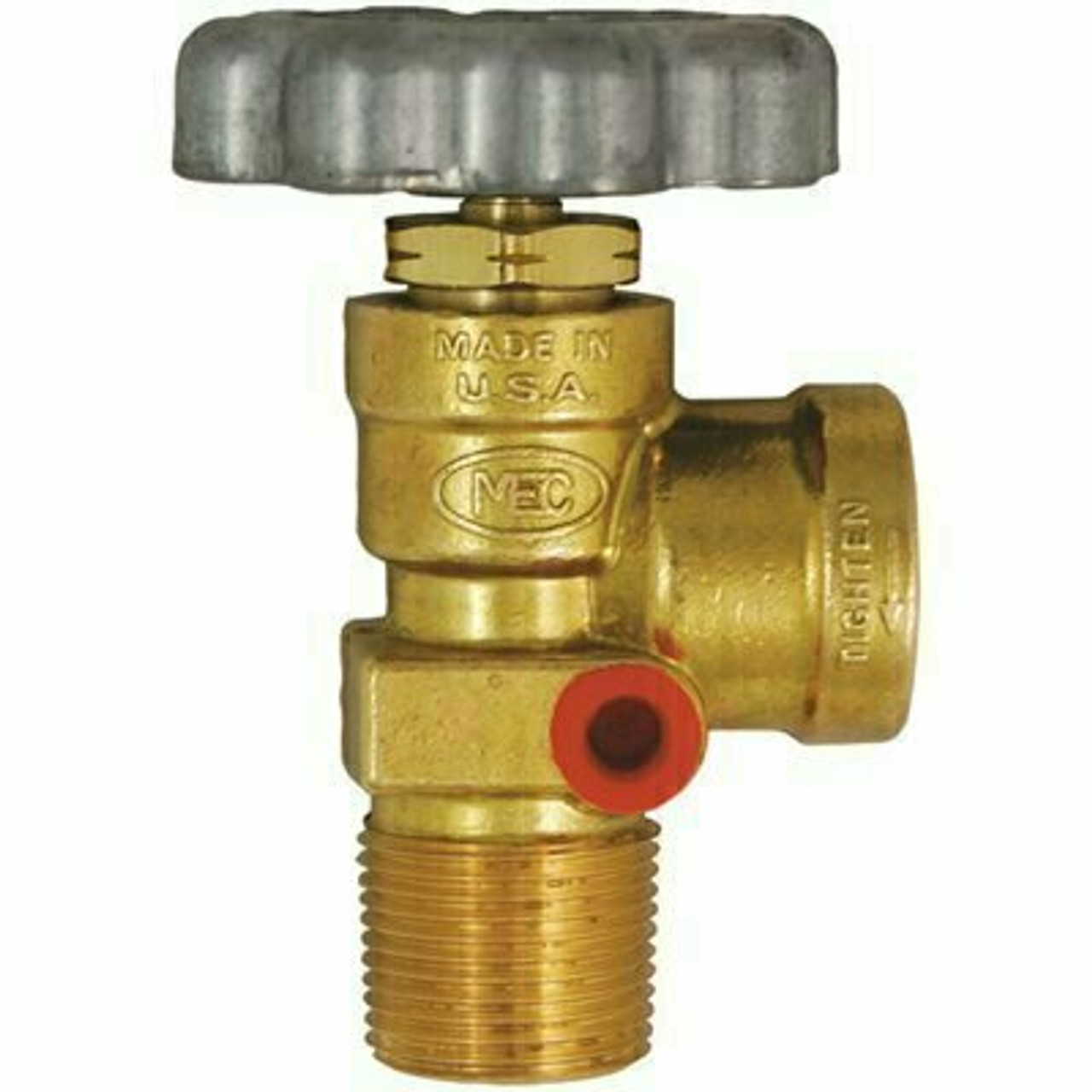 Mec Asme/Dot Service Valve, 3/4 In. Mnpt X F.Pol, Without Diptube