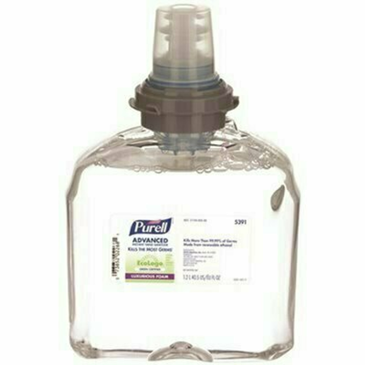 Purell Advanced Green Certified Instant Hand Sanitizer Foam, 1200 Ml Refill For Tfx Touch-Free Dispenser (2-Pack Per Case)