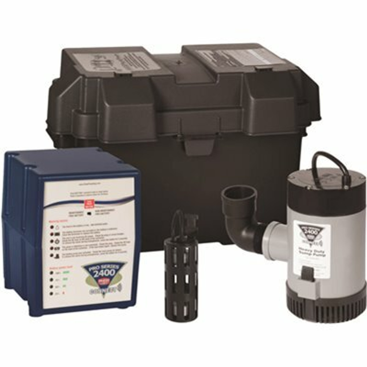 Pro Series Pumps 2400 Gph Battery Backup Sump Pump System