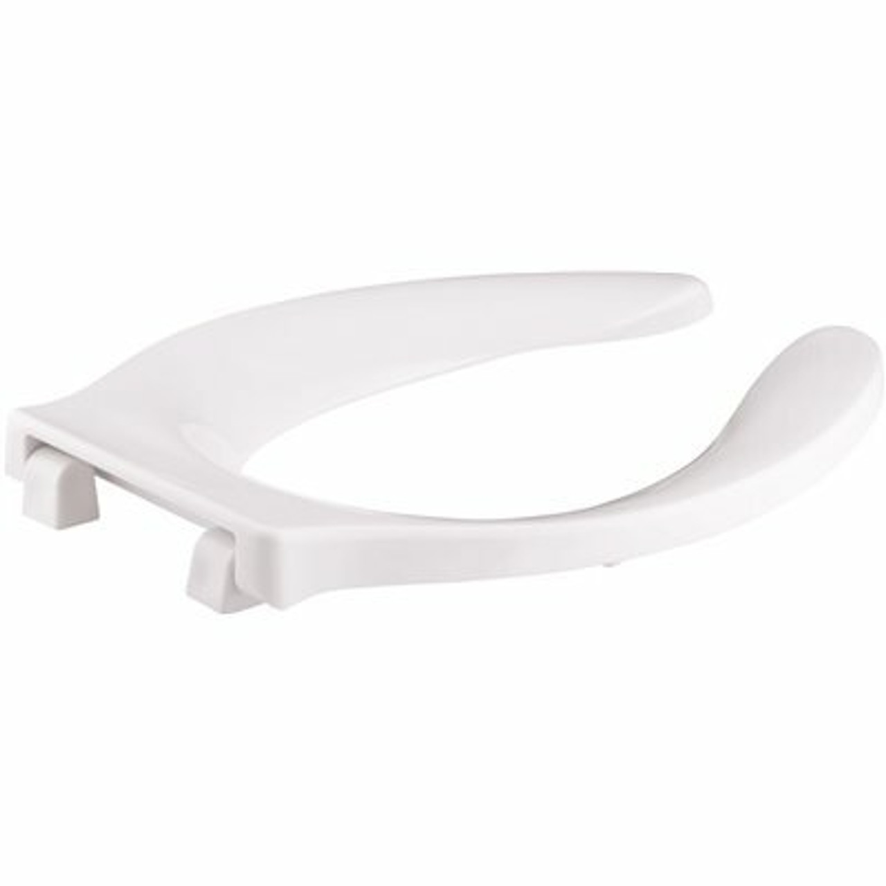 Kohler Stronghold Elongated Open Front Toilet Seat With Self-Sustaining Check Hinge In White