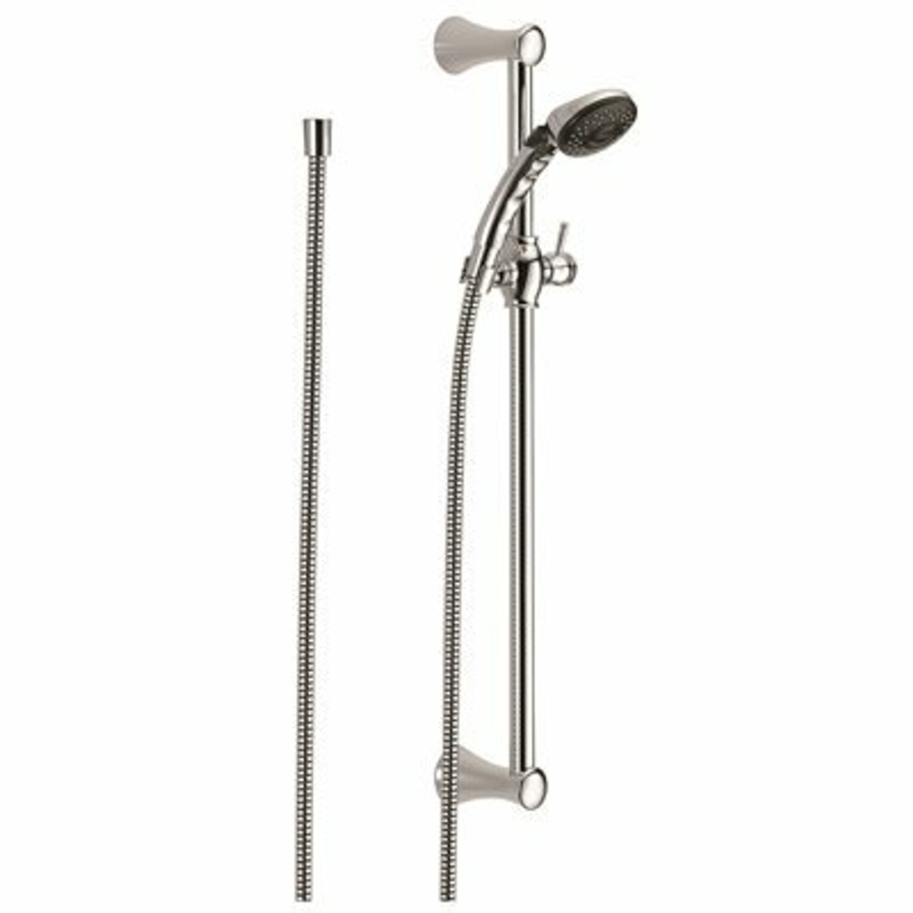 Delta 2-Spray Patterns 3 In. Single Wall Mount Handheld Shower Head In Chrome