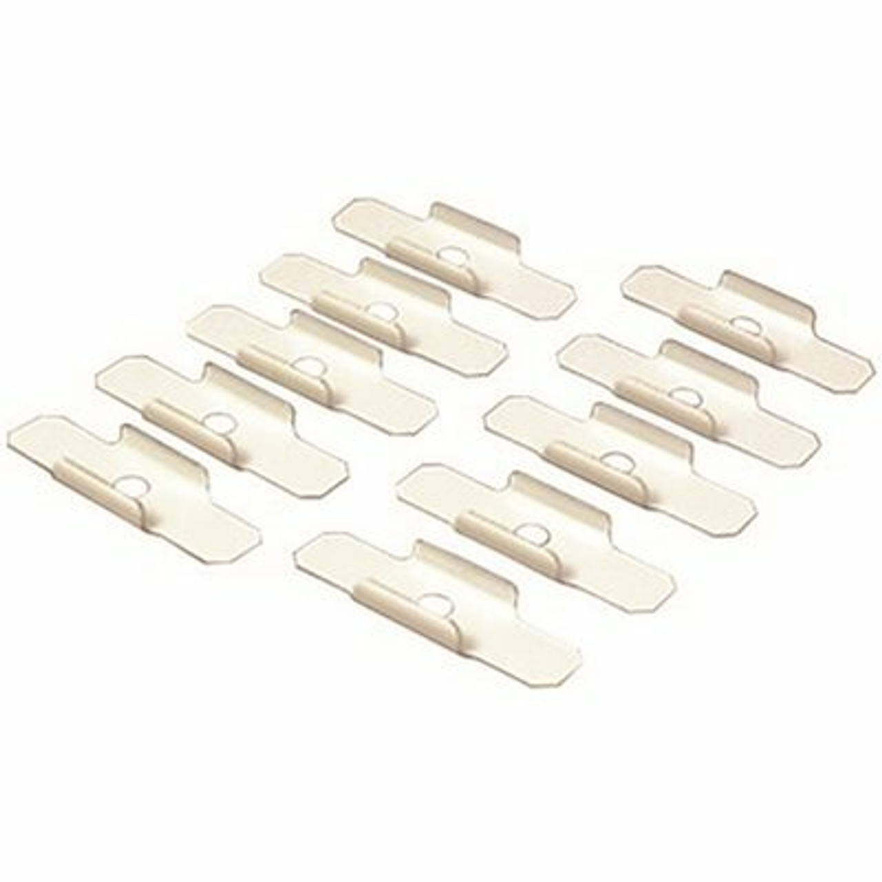 Legrand Wiremold 500/700-Volt 2-1/2 In. Supporting Clip Fitting Steel Single-Channel In Ivory