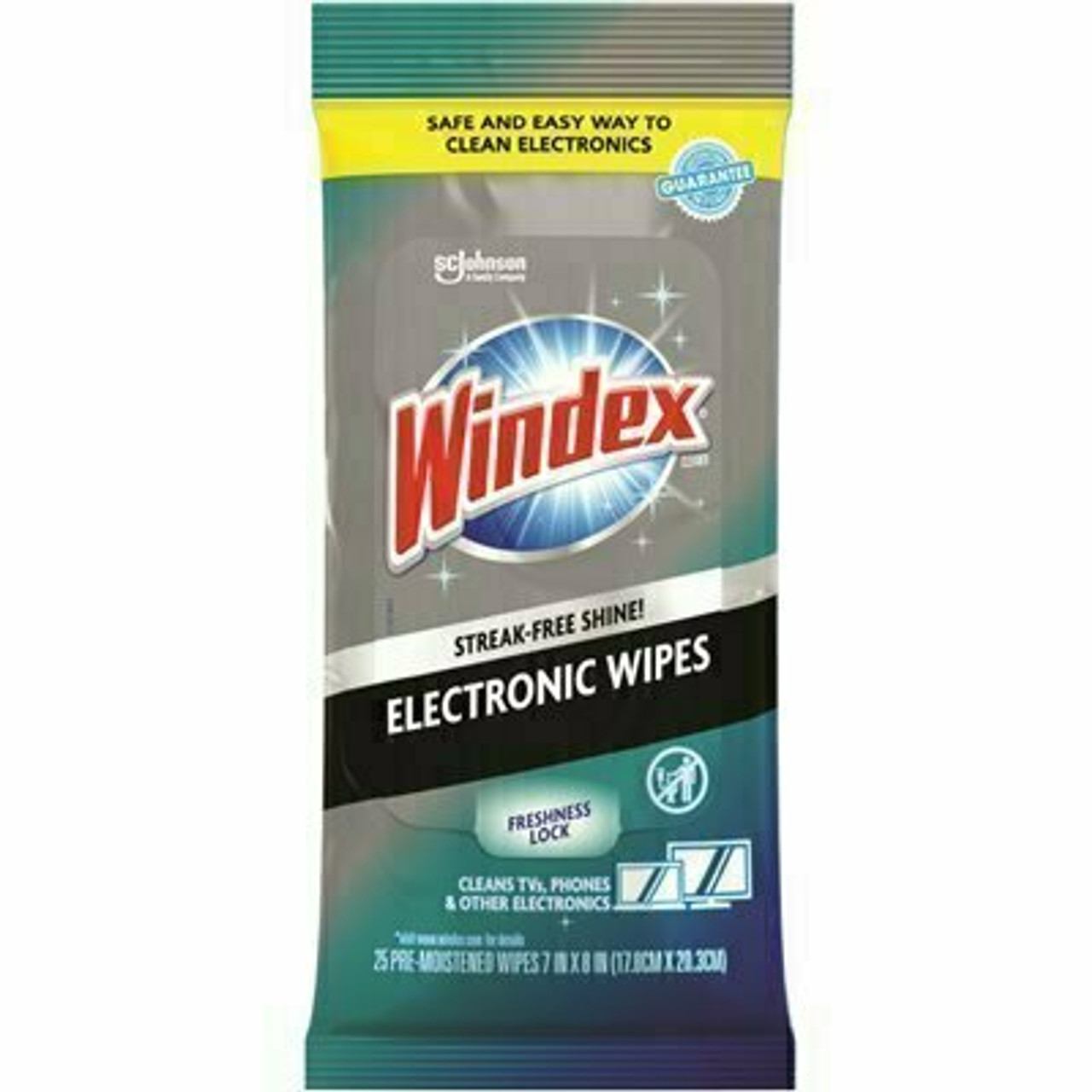 Windex Electronics Pre-Moistened Wipes (25-Count)