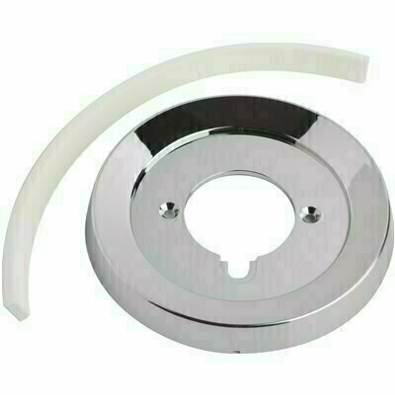 Symmons Temptrol 5.75 In. X 0.63 In. Tub And Shower Escutcheon In Chrome