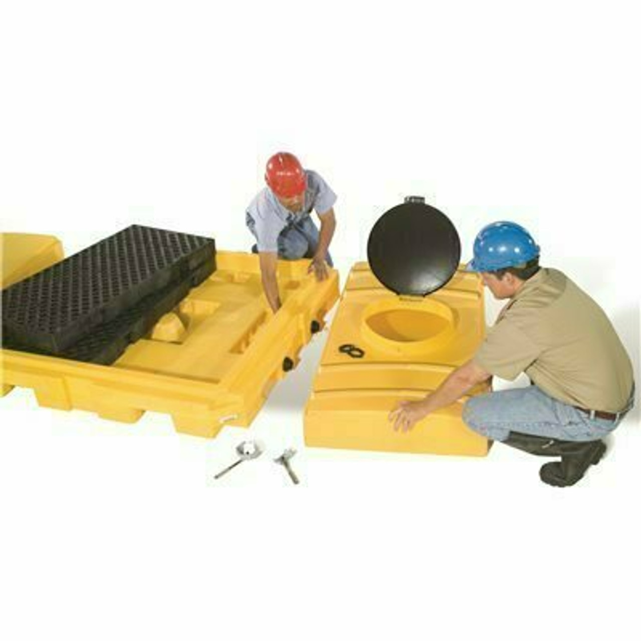 Ultratech International Ibc Spill Pallet 4Tank Indor