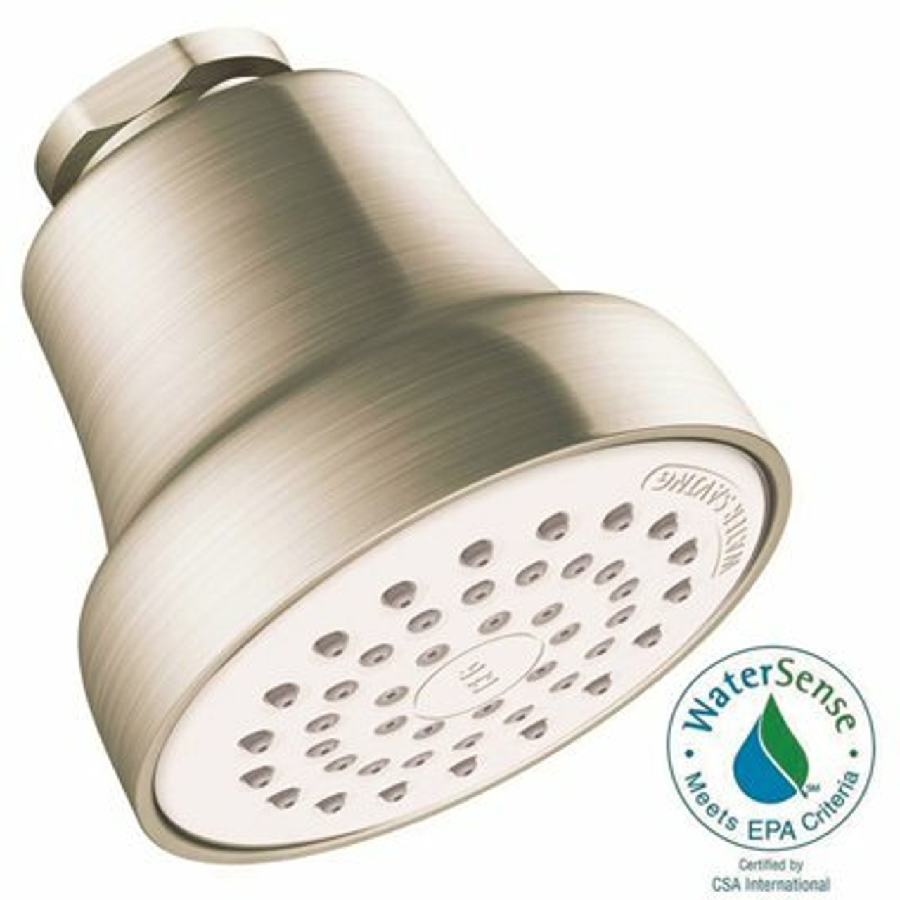 Cleveland Faucet Group Cfg 1-Spray 2.7 In. Single Tub Wall Mount Fixed Shower Head In Brushed Nickel