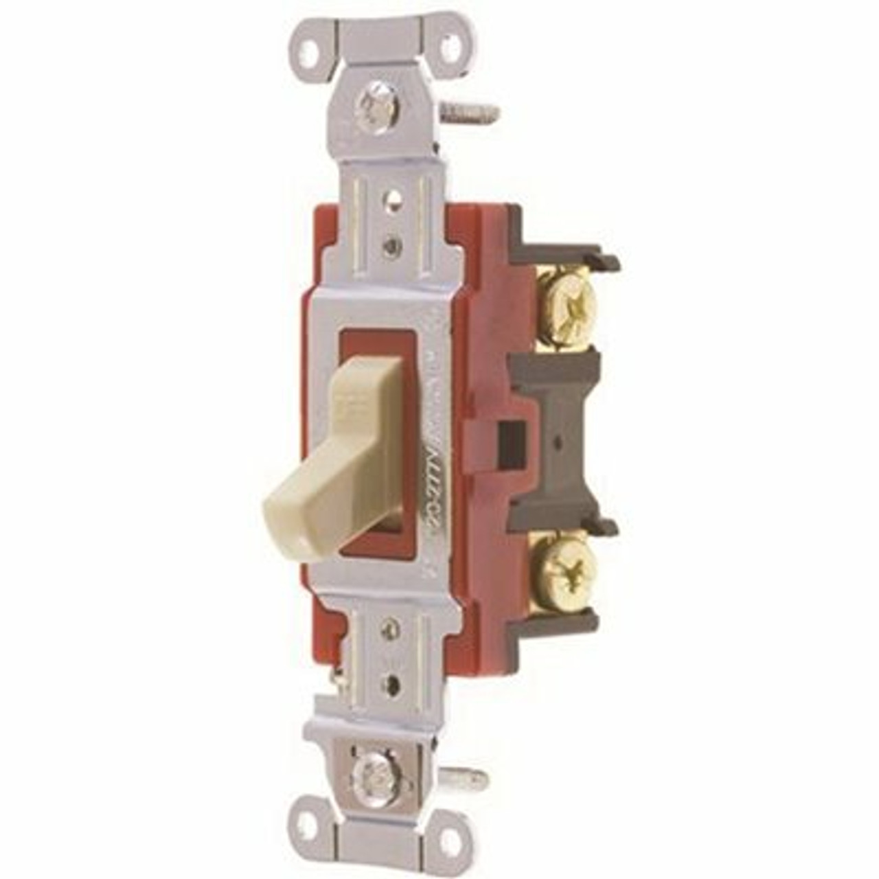 Hubbell Wiring Pro Series 20 Amp 3-Way Hubbell Toggle Switch, Ivory