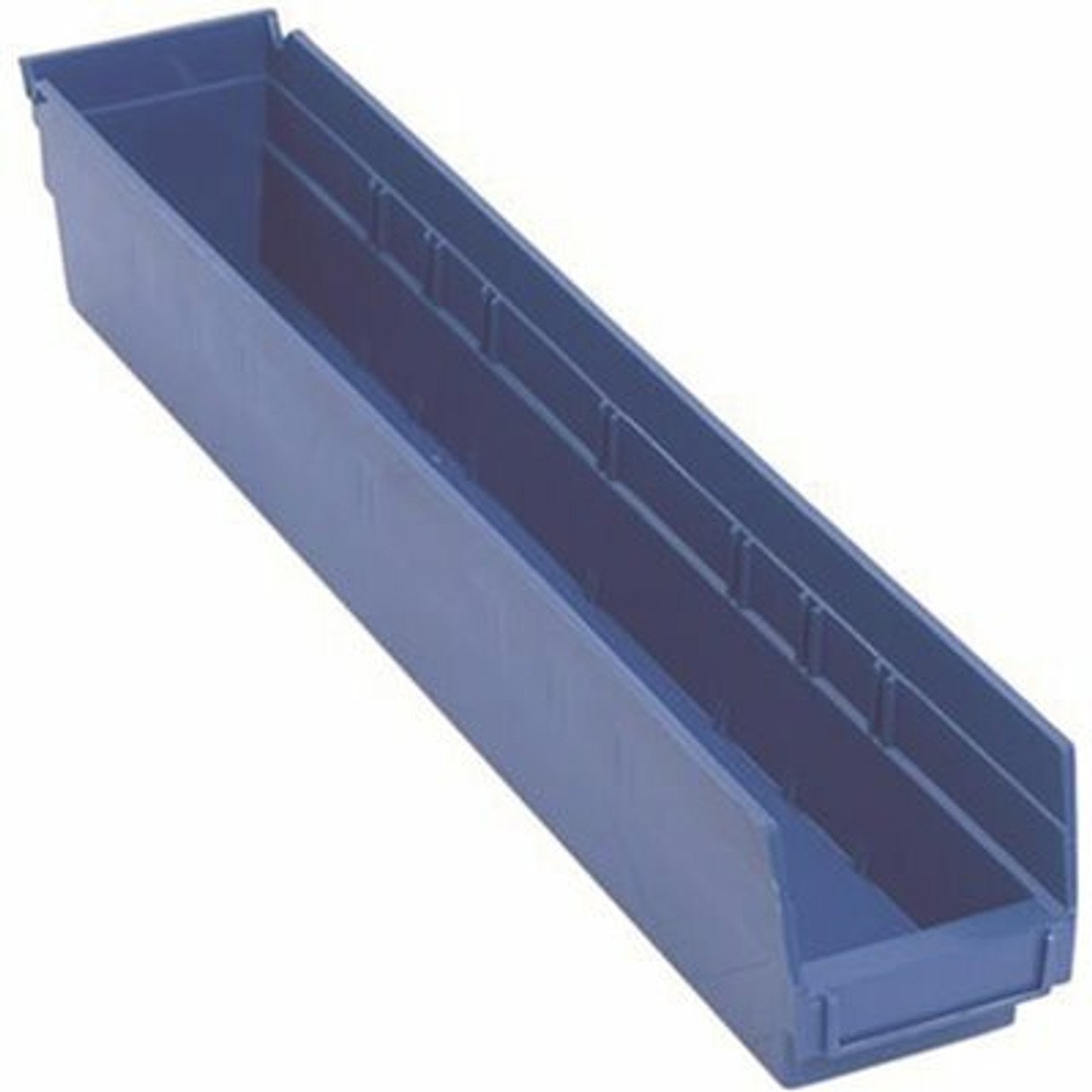 Quantum Storage Systems 4-1/8 In. Economy Shelf Bin, Blue (16-Pack)