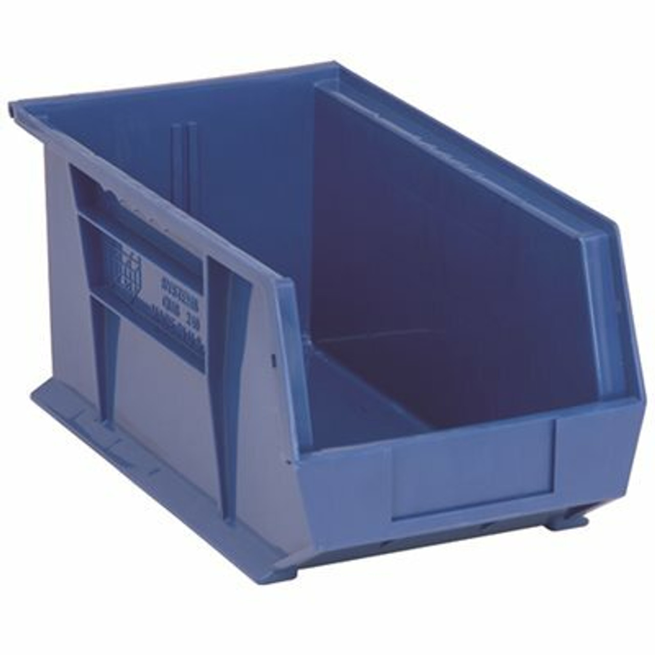 Quantum Storage Systems Ultra Series Stack And Hang 2.5 Gal. Storage Bin In Blue (12-Ct)