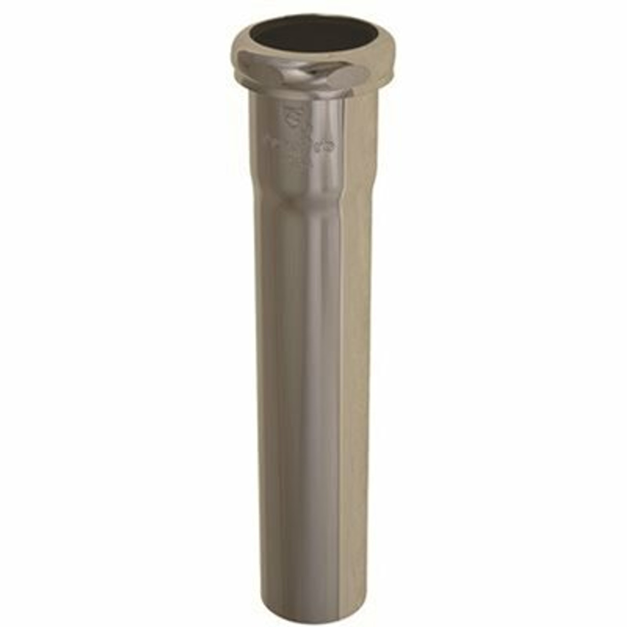 Premier 1-1/2 In. X 8 In. Brass Extension Tube With Slip Joint, Chrome, 17-Gauge