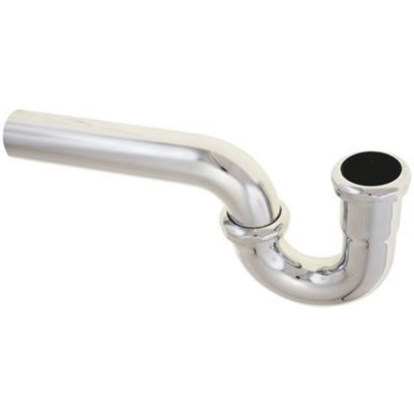 Premier 1-1/2 In. Brass P-Trap, 17-Gauge Without Cleanout