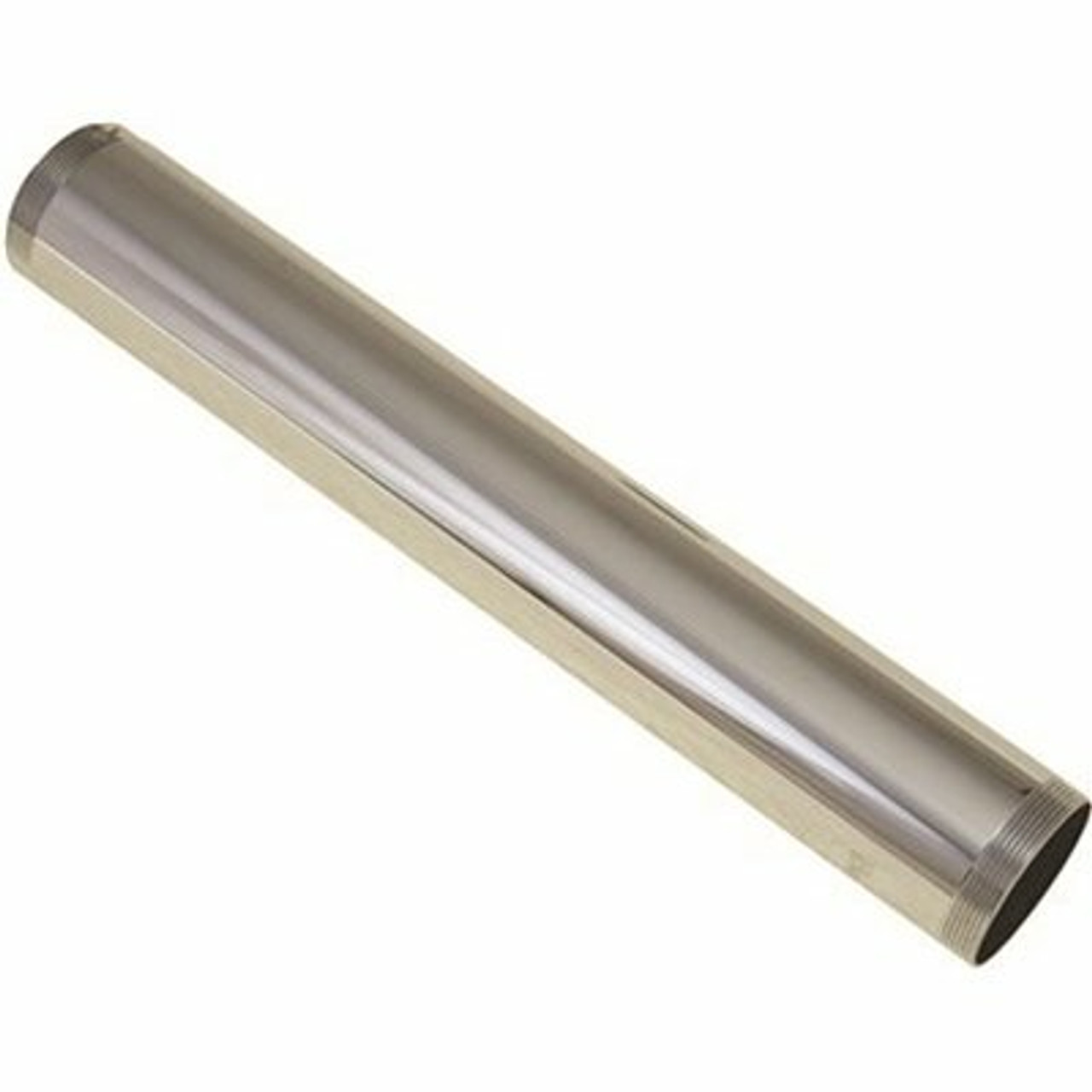 Durapro Brass Tube, 1-1/4 In. X 8 In., 20-Gauge, Chrome