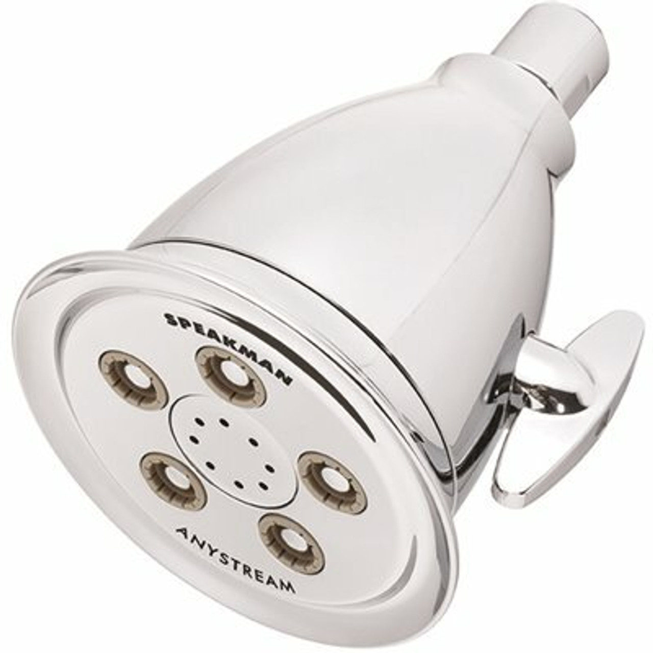 Speakman 3-Spray 4.1 In. Single Wall Mounthigh Pressure Fixed Adjustable Shower Head In Polished Chrome