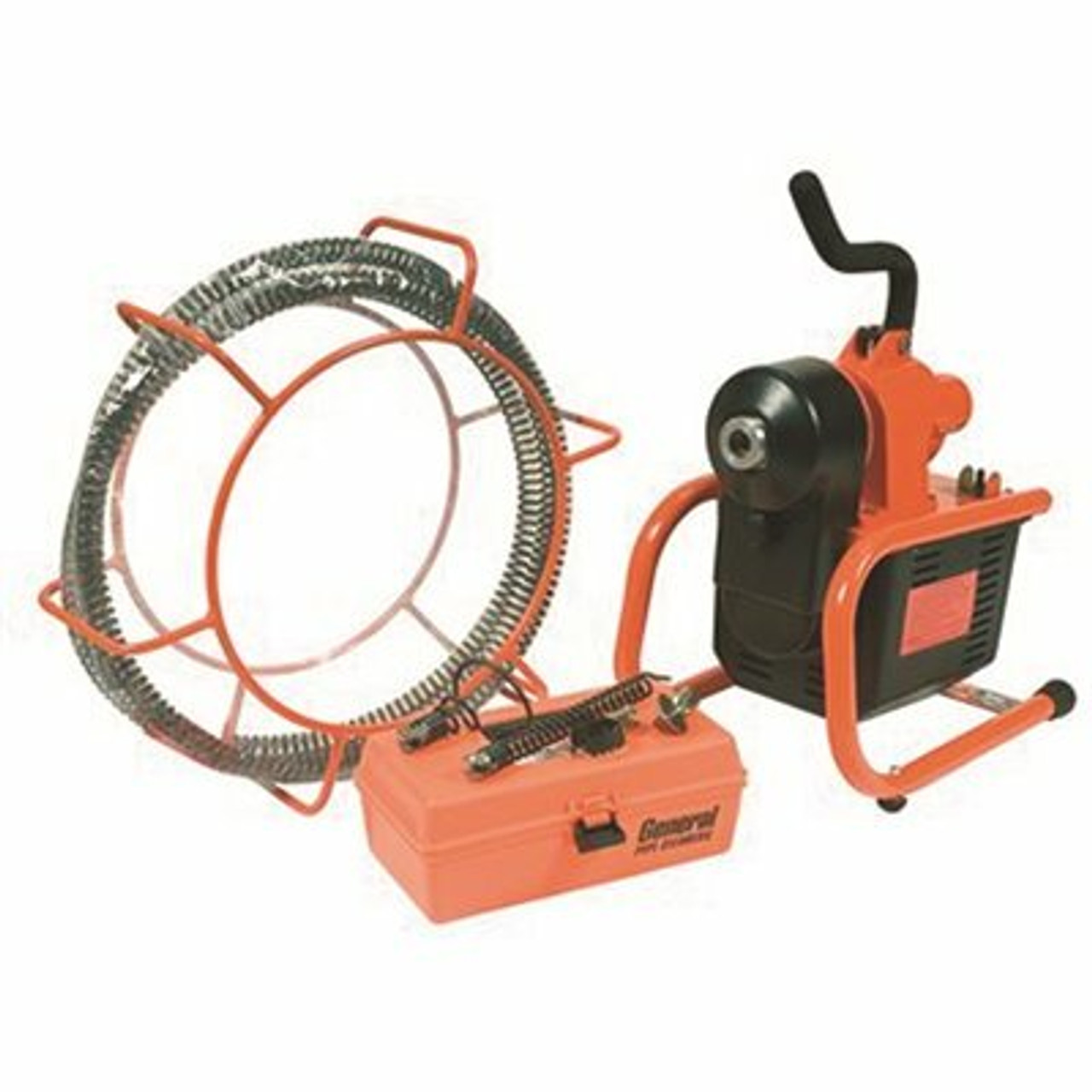 I-95 General's Drain Cleaning Machine With 7/8 In. X 15 Ft. Cable Sections
