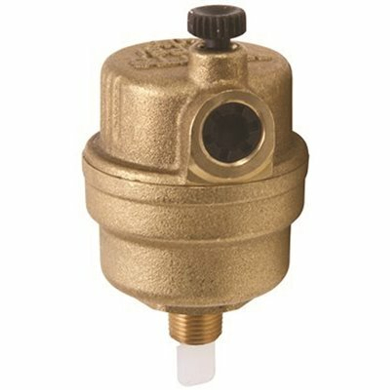 Watts Automatic Vent Valve, 1/8 In. Male Npt Connection, Brass Body, Silicone Rubber Seal