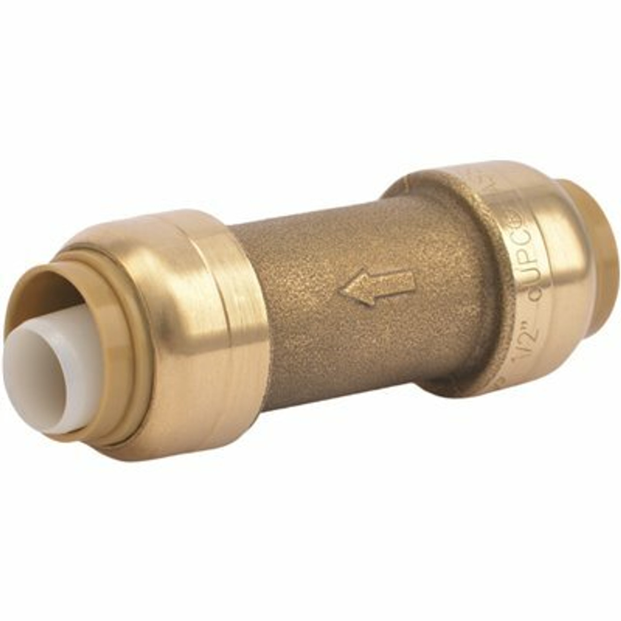 SharkBite 1/2 In. Push-To-Connect Brass Check Valve
