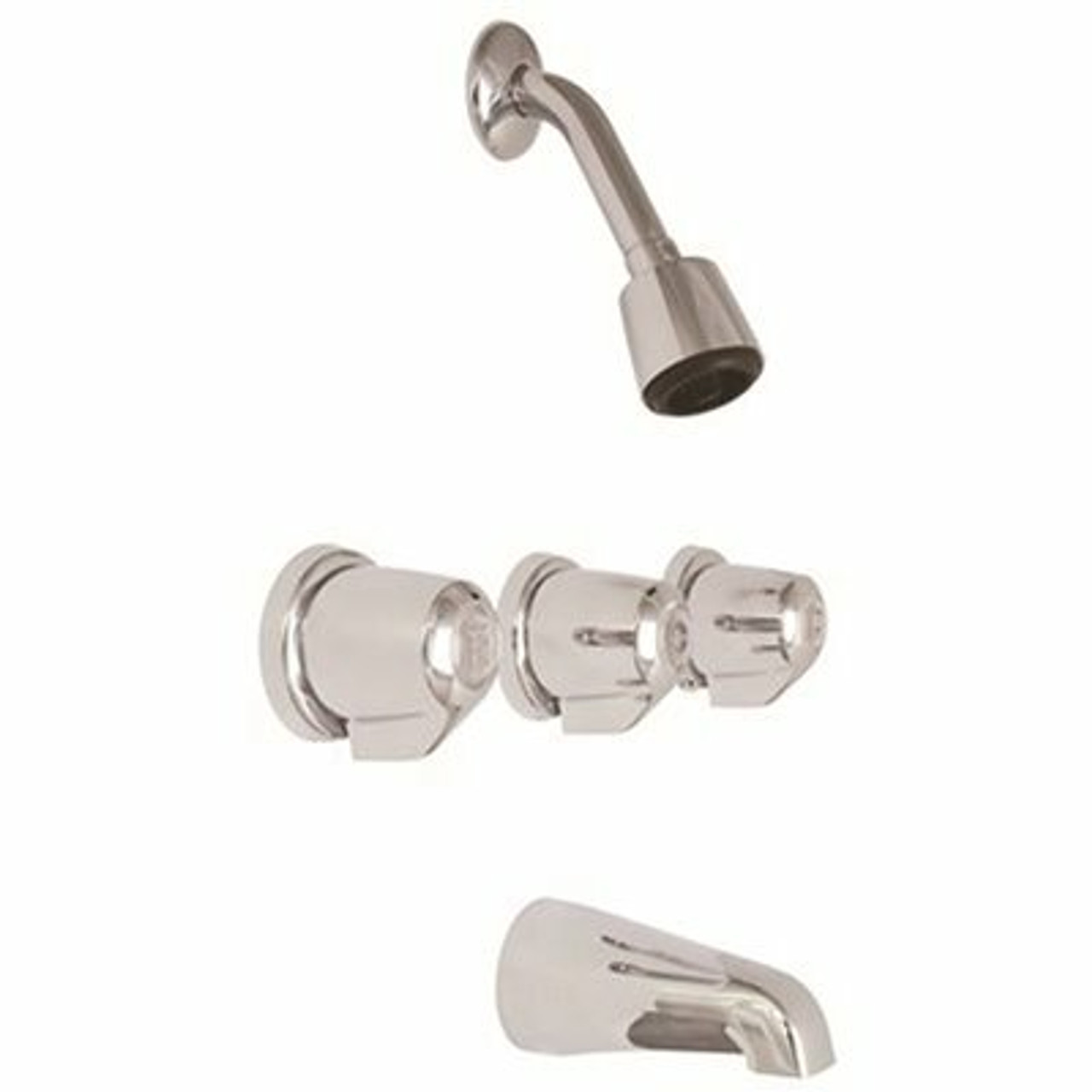 Gerber Plumbing Classics 3-Handle Tub & Showertrim Kit In Chrome [Valve Included]