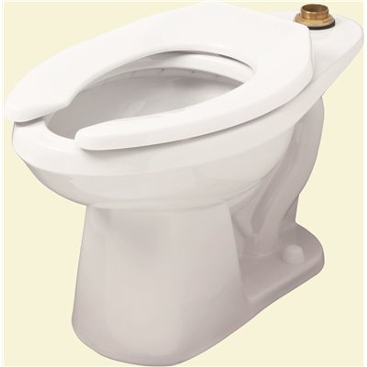 Gerber Plumbing North Point 1.28 /.16 Gpf Elongatedspud Bowl Only With Top Spud In White