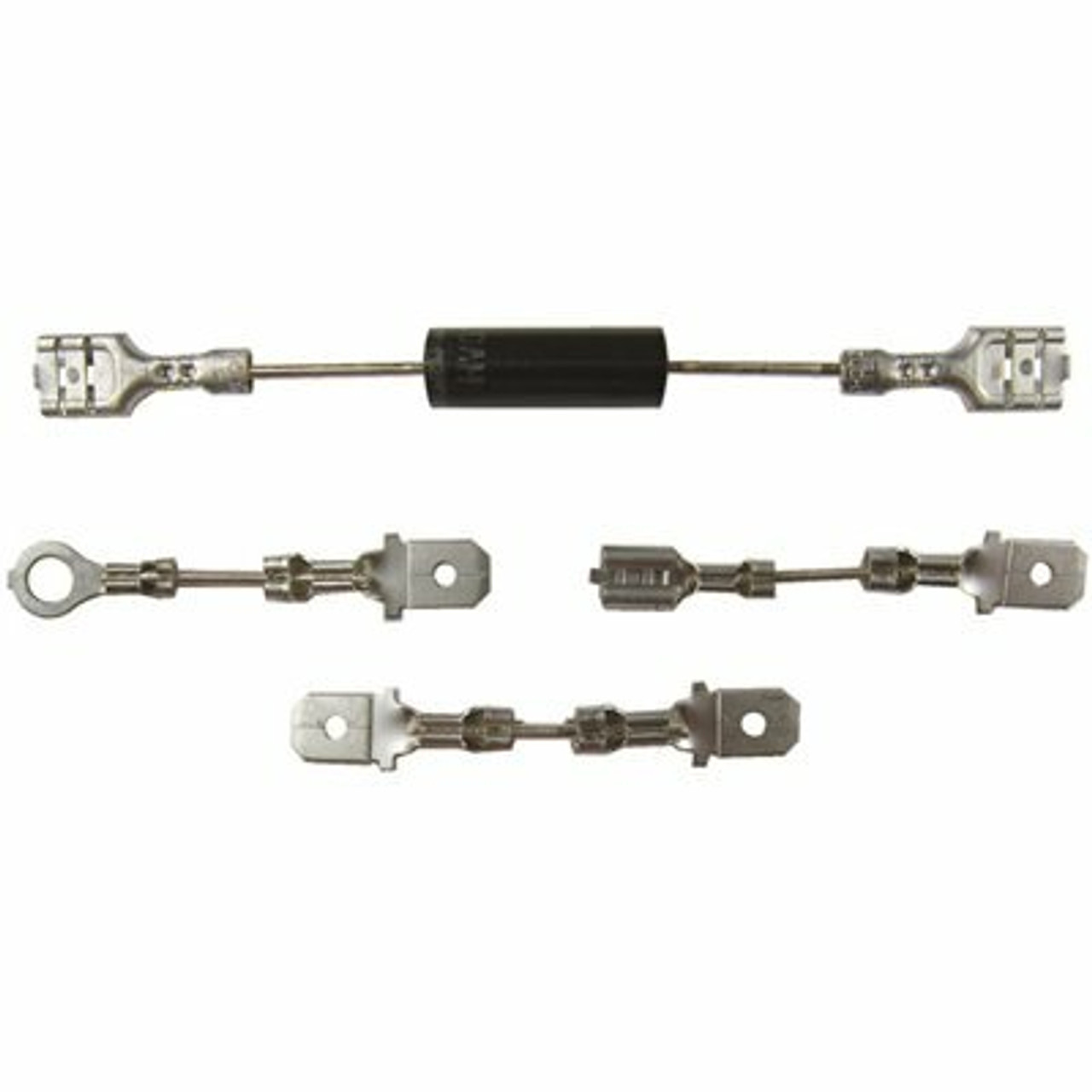 Exact Replacement Parts Universal Diode Kit Using Two 1/4 In. Female Quick Disconnect Terminal Adapters