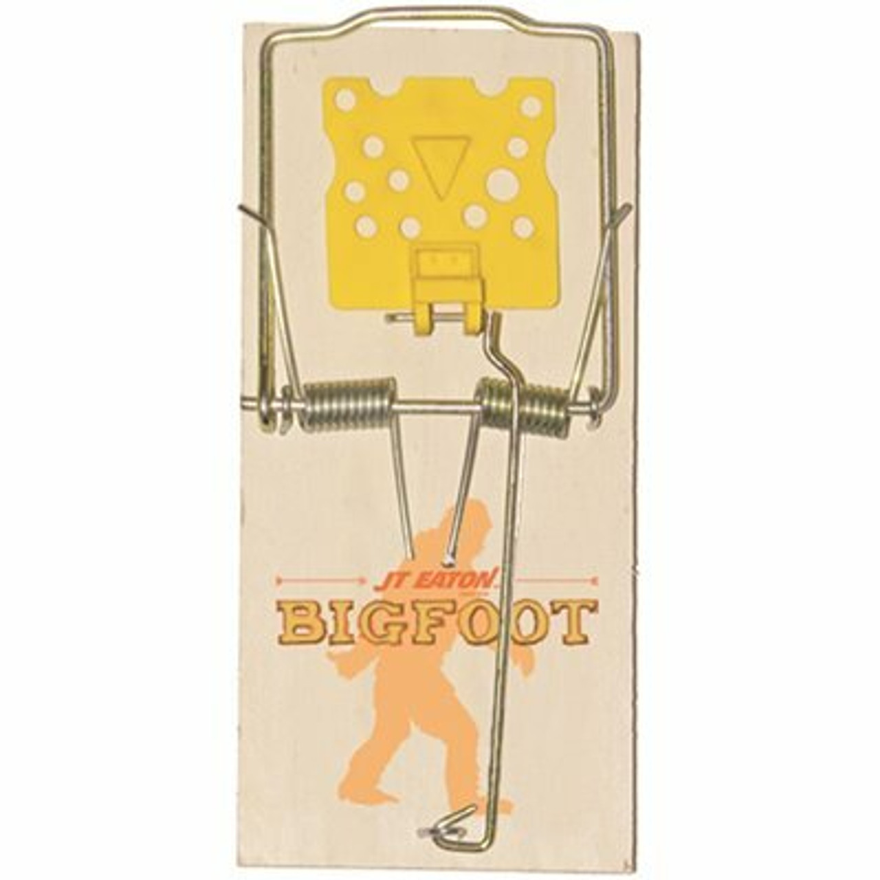 Jt Eaton Bigfoot Rat Size Spring Action Wooden Snap Trap With Expanded Trigger (12-Pack)