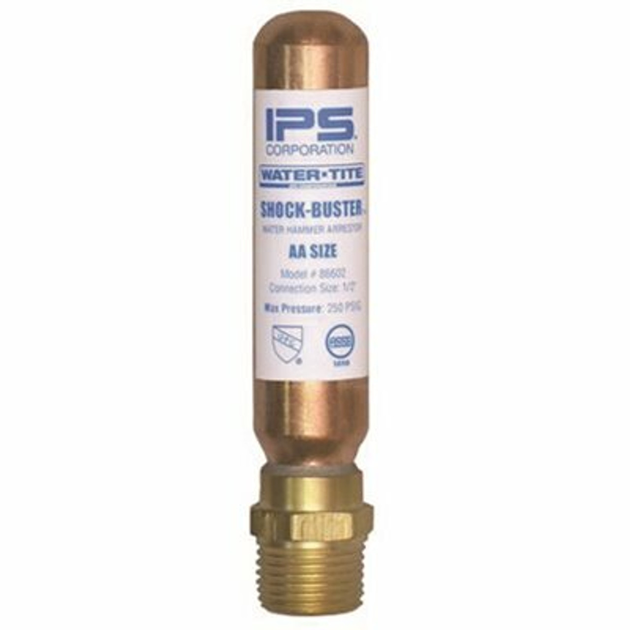 Ips Corporation Shock-Buster Water Hammer Lead Free 1/2 In. Mip Connection Arrestor