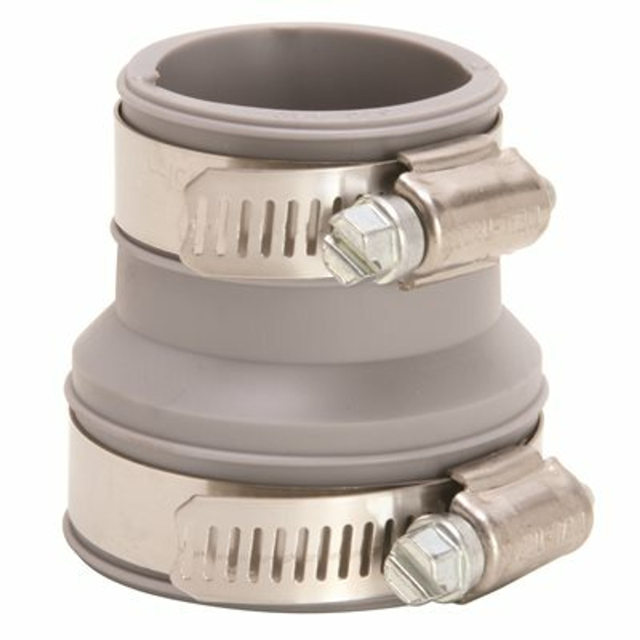 Fernco 1 In. - ½ In. Flexible Pvc Clamp Reducer Coupling