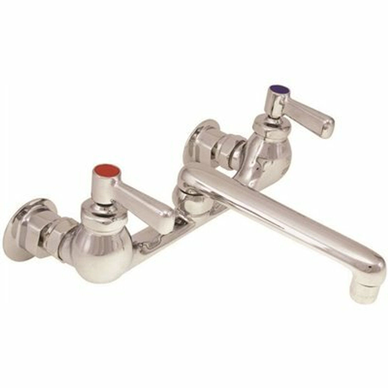 Zurn 8 In. Centerset Widespread 2-Handle Blade Utility Faucet In Chrome