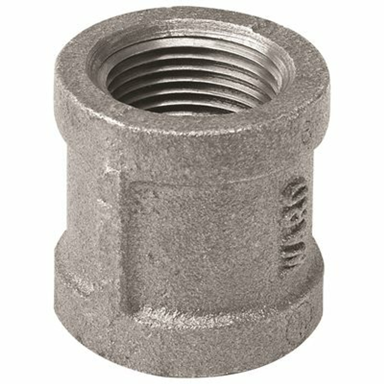 Ward Mfg. Ward Manufacturing Malleable Reducing Coupling, Black, 1X1/2 In.