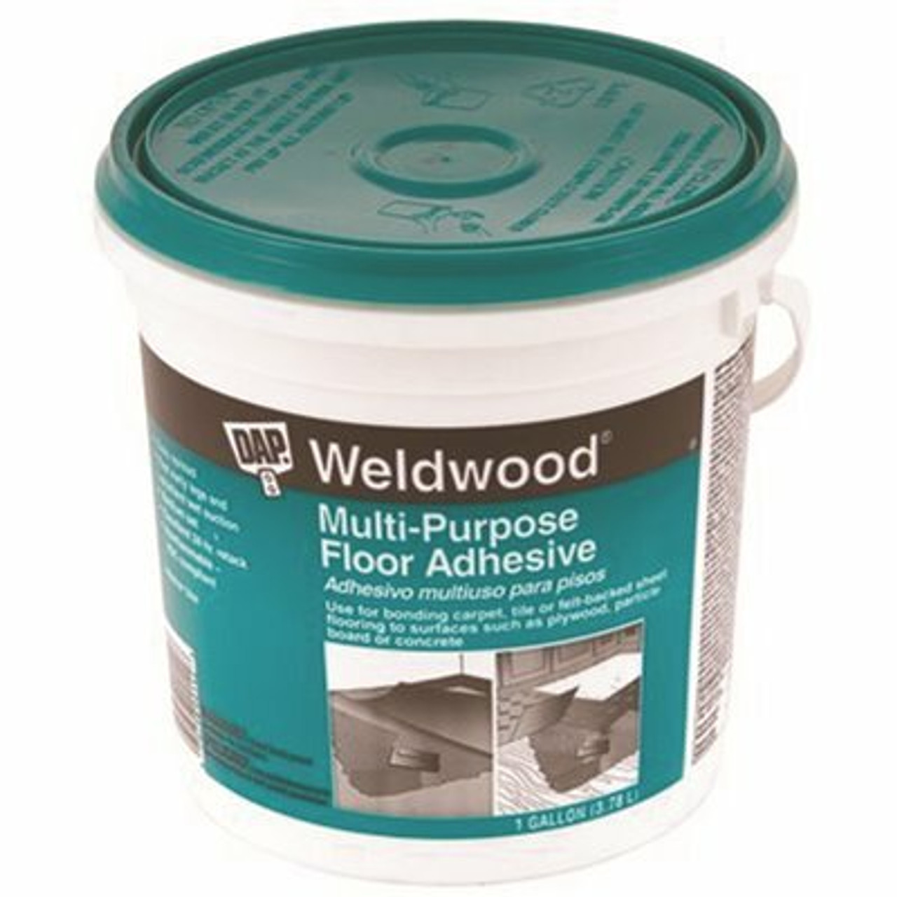 Dap 4 Gal. Weldwood Multi-Purpose Floor Adhesive