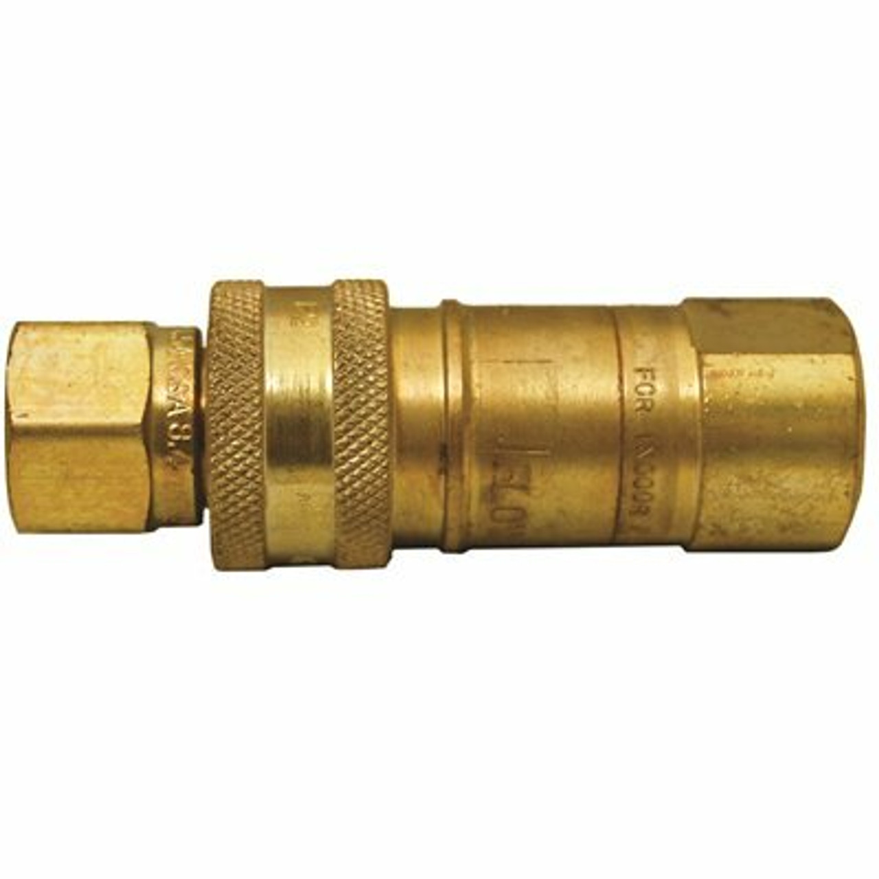 Mec Quick Connector 3/8 In. Male Npt X 3/8 In. Female Npt