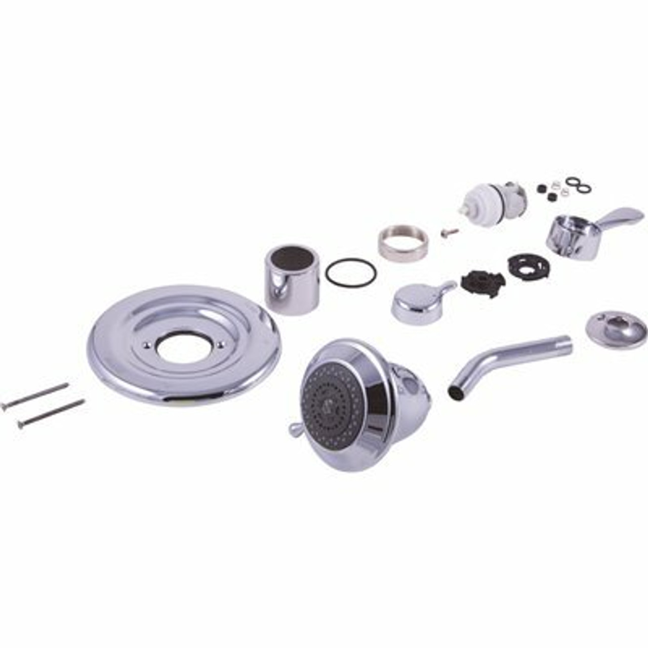 Delta 7 In. Shower Conversion Kit In Chrome