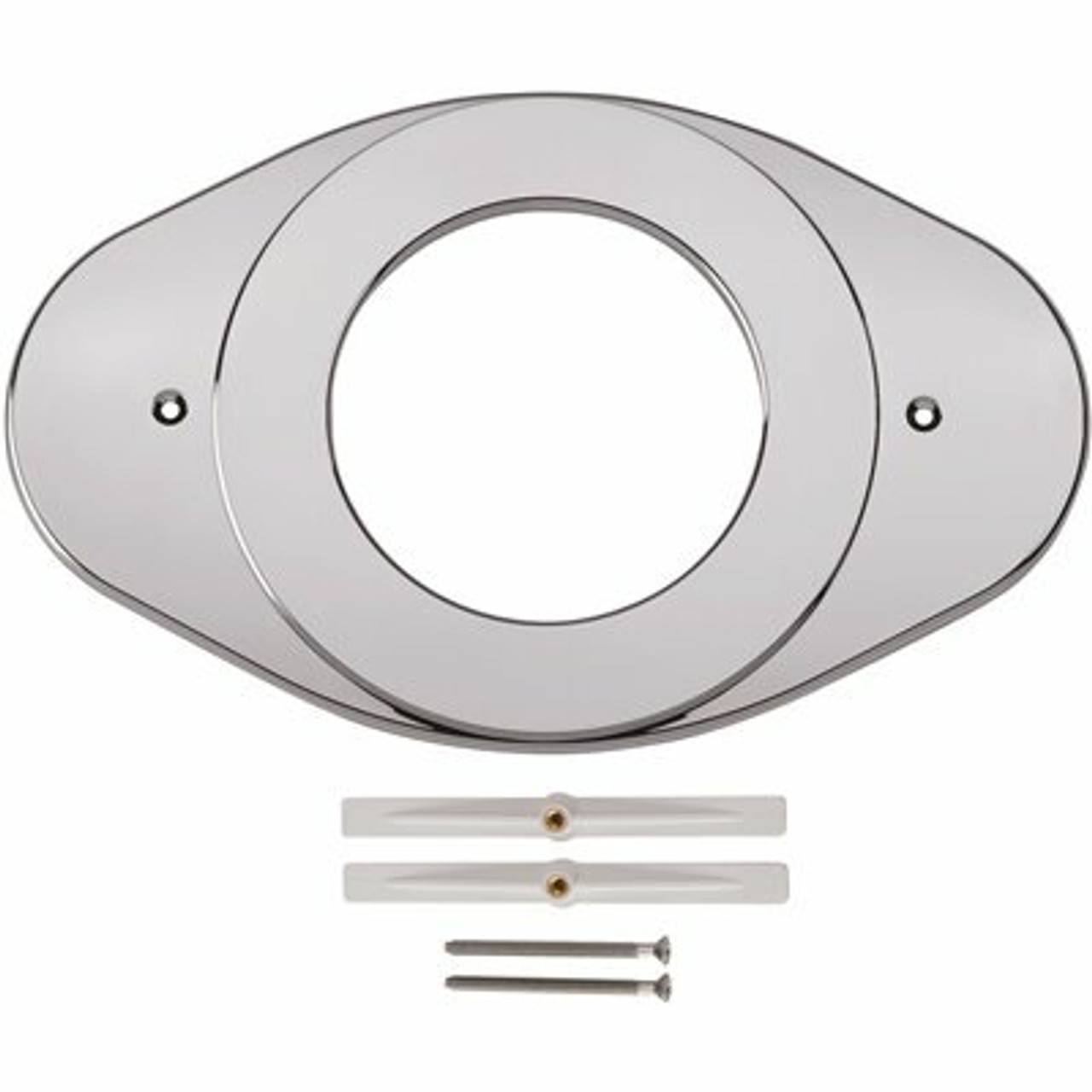 Delta 8.22 In. Renovation Cover Plate In Chrome