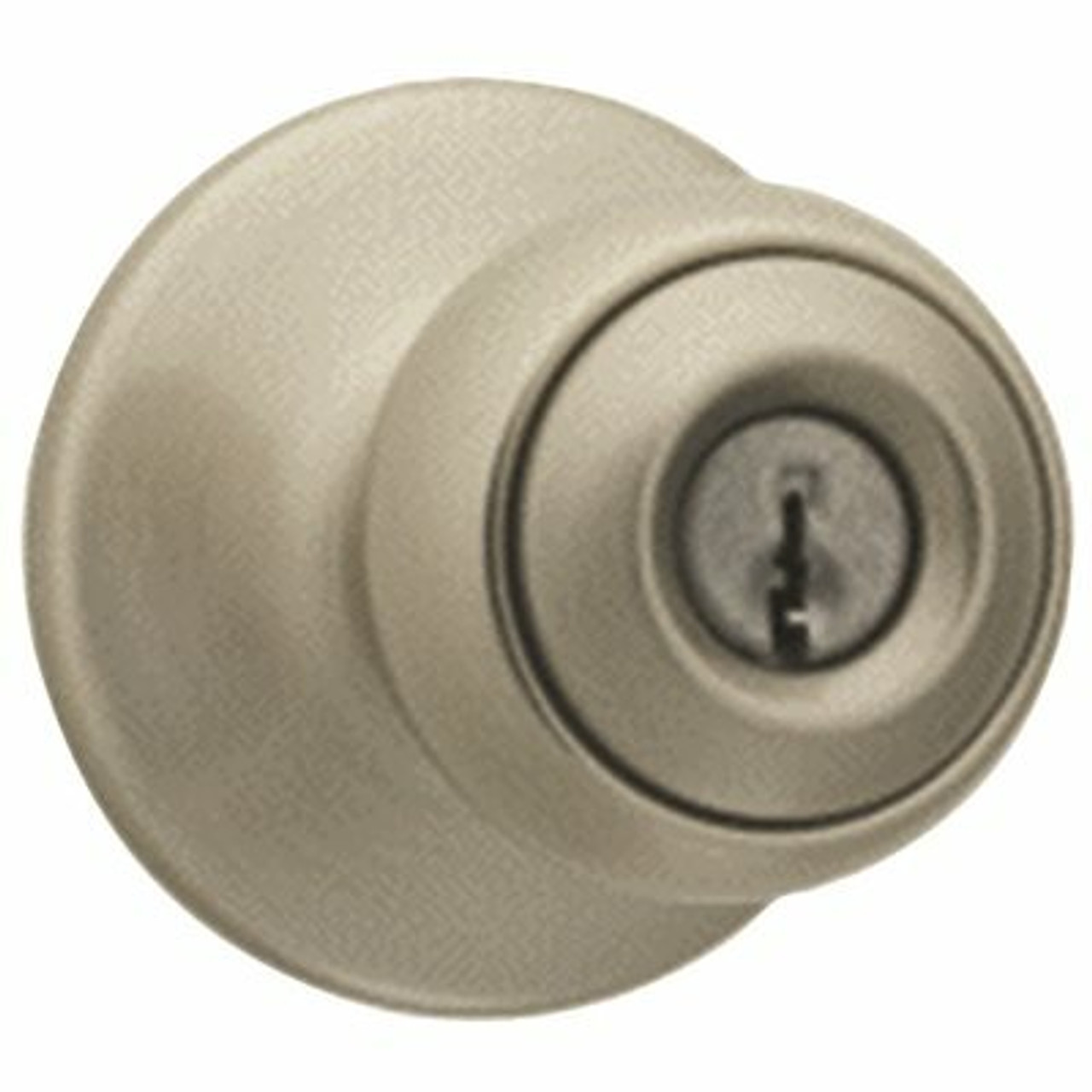 Kwikset Polo Satin Nickel Exterior Entry Door Knob