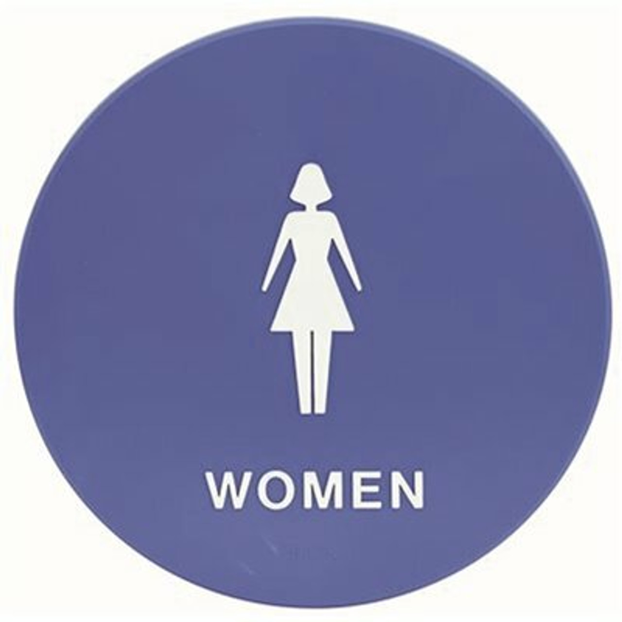 Hy-Ko 12 In. X 12 In. Plastic Braille Women Bathroom Ada Approved Sign