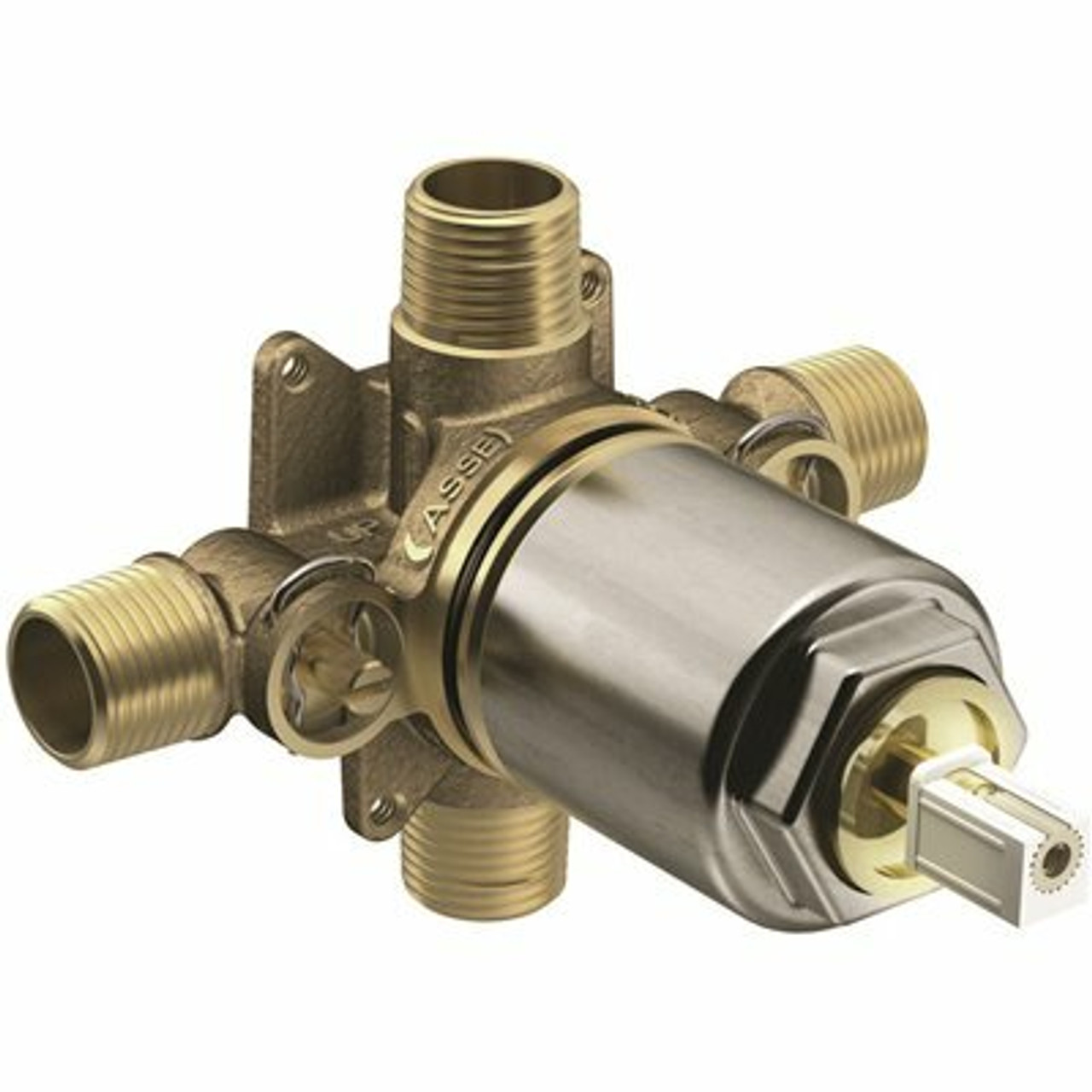 Moen Pressure Balancing In-Wall Cycling Valve With Stops (Male Ips / Cc)