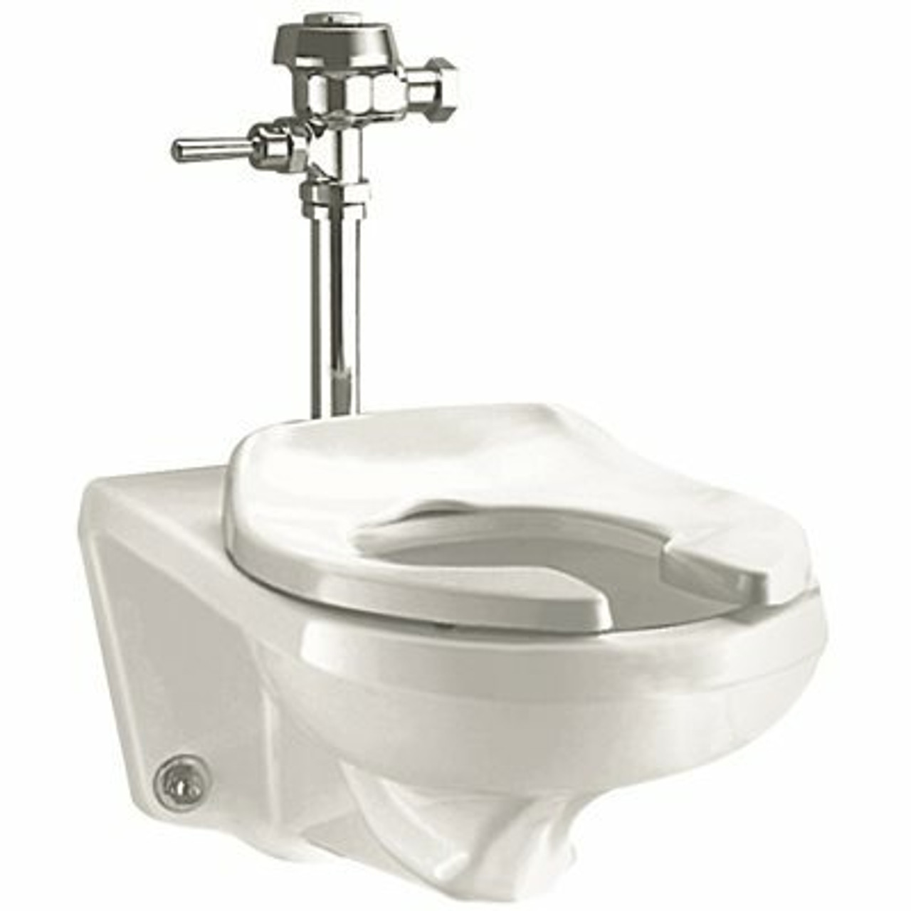 American Standard Afwall Top Spud 1.6 Gpf Single Flush Elongated Flush Valve Toilet Bowl Only In White