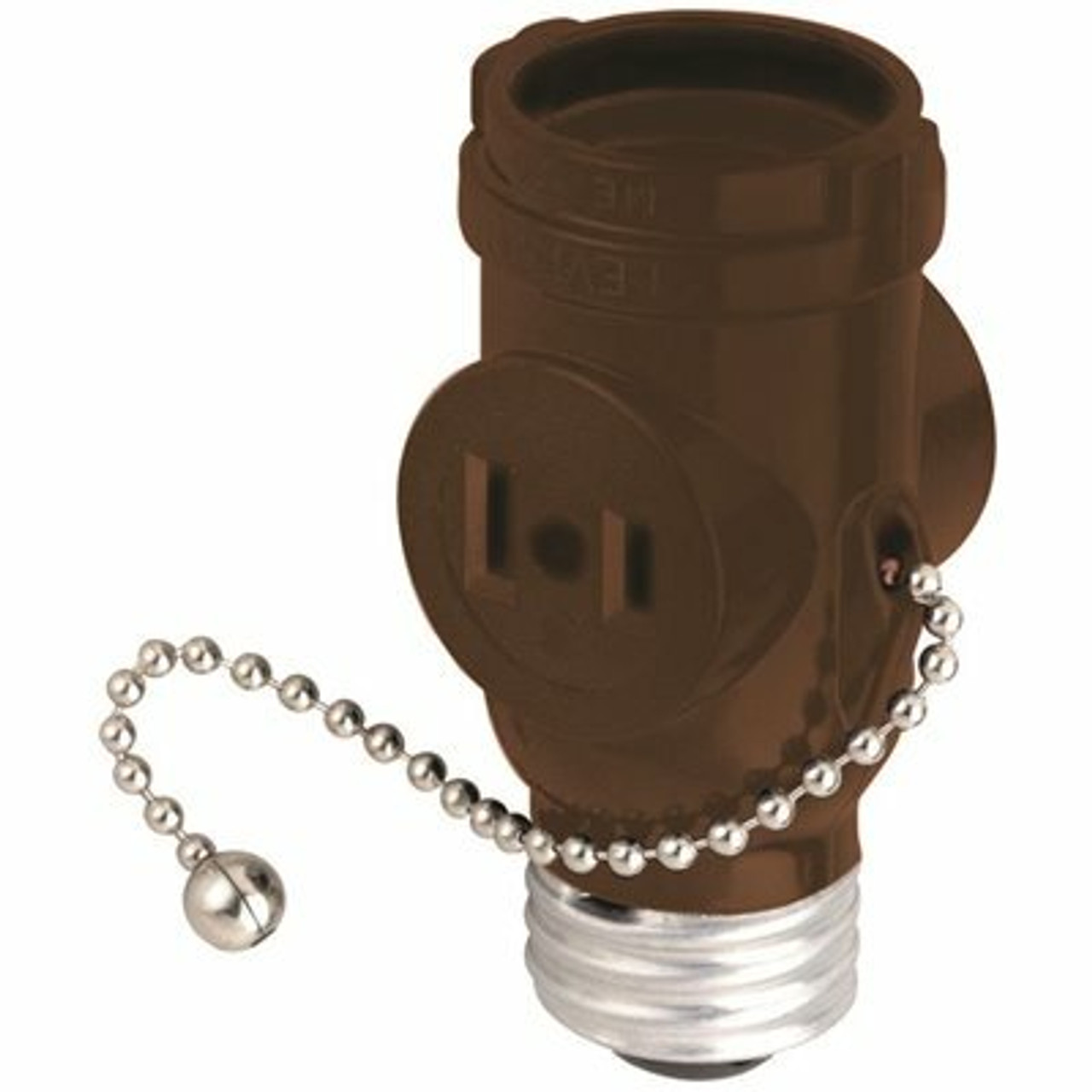 Satco Brown Pull Chain Socket